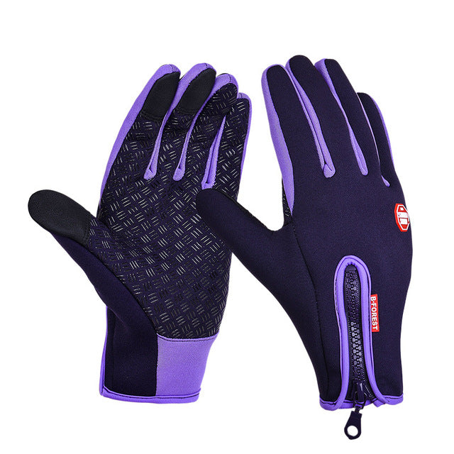 Warm Waterproof Touchscreen Gloves for Outdoor Sports