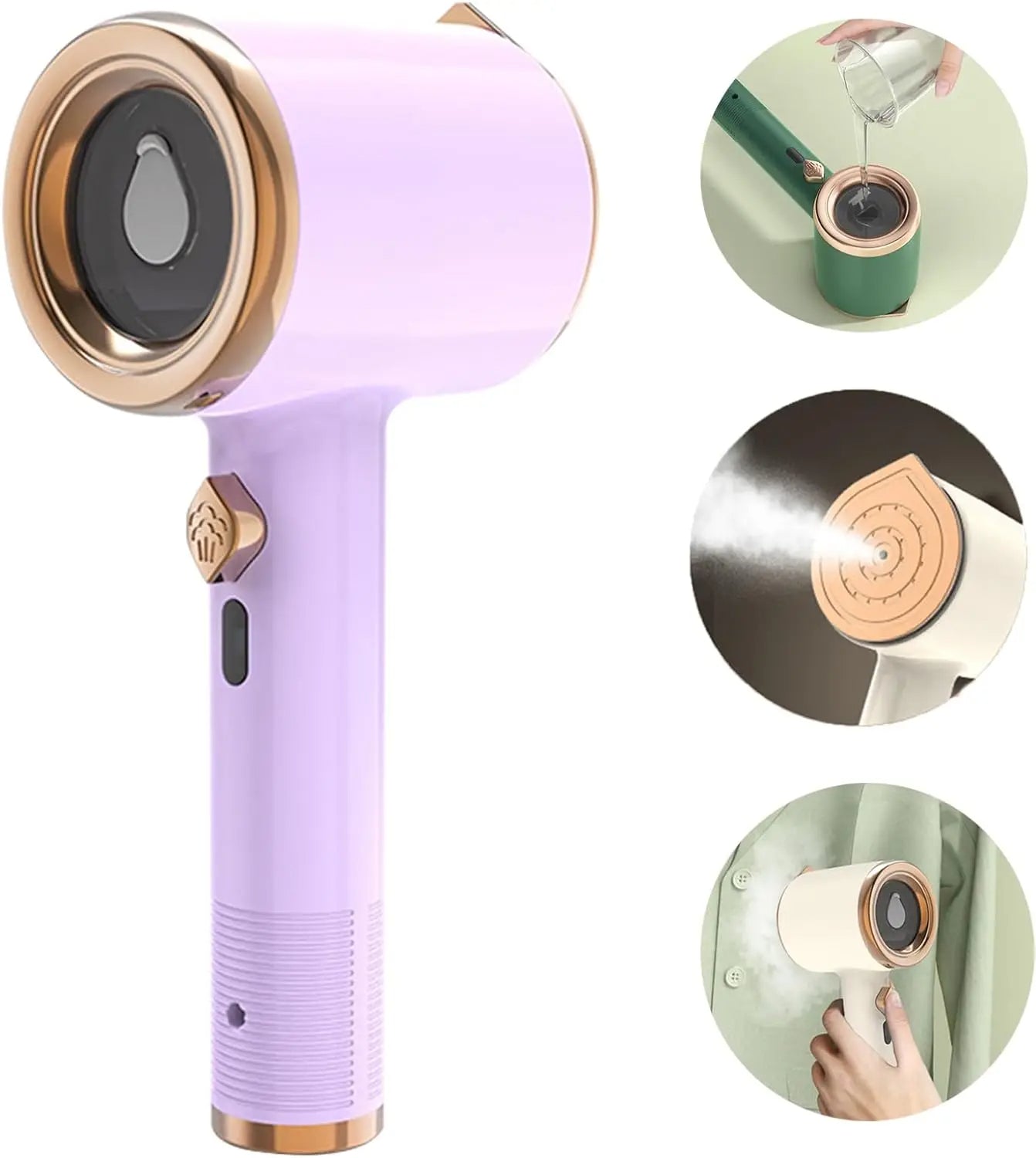 Compact Travel Clothing Steamer