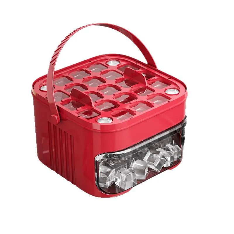 Big Ice Cube Tray with Simple Release Lid