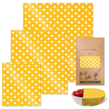 Eco Friendly Reusable Food Wraps 3 Pack