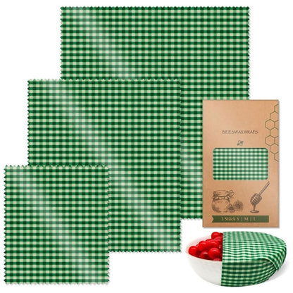 Eco Friendly Reusable Food Wraps 3 Pack
