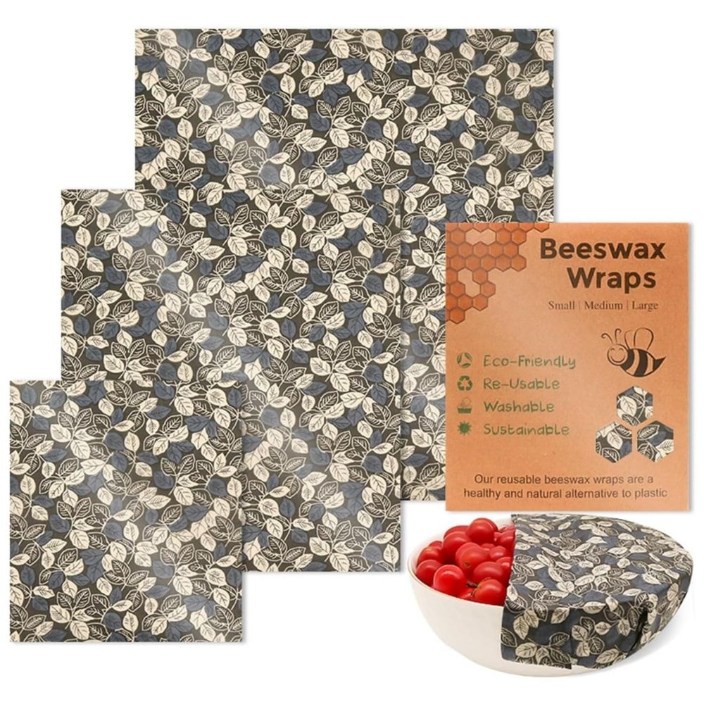 Eco Friendly Reusable Food Wraps 3 Pack
