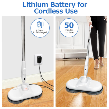 Rechargeable Floor Mop – Portable Easy Cleaning Tool