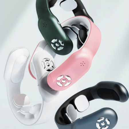 Therapeutic Heated Massage Collar for Neck Pain Relief