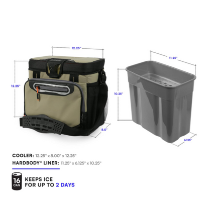 Insulated Leakproof Ice Cooler Box for Outdoor Use