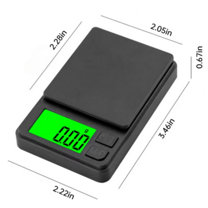 Portable Accurate Digital Scale with Backlit Display