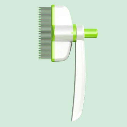Easy Grooming Pet Brush with Gentle Rotating Pins