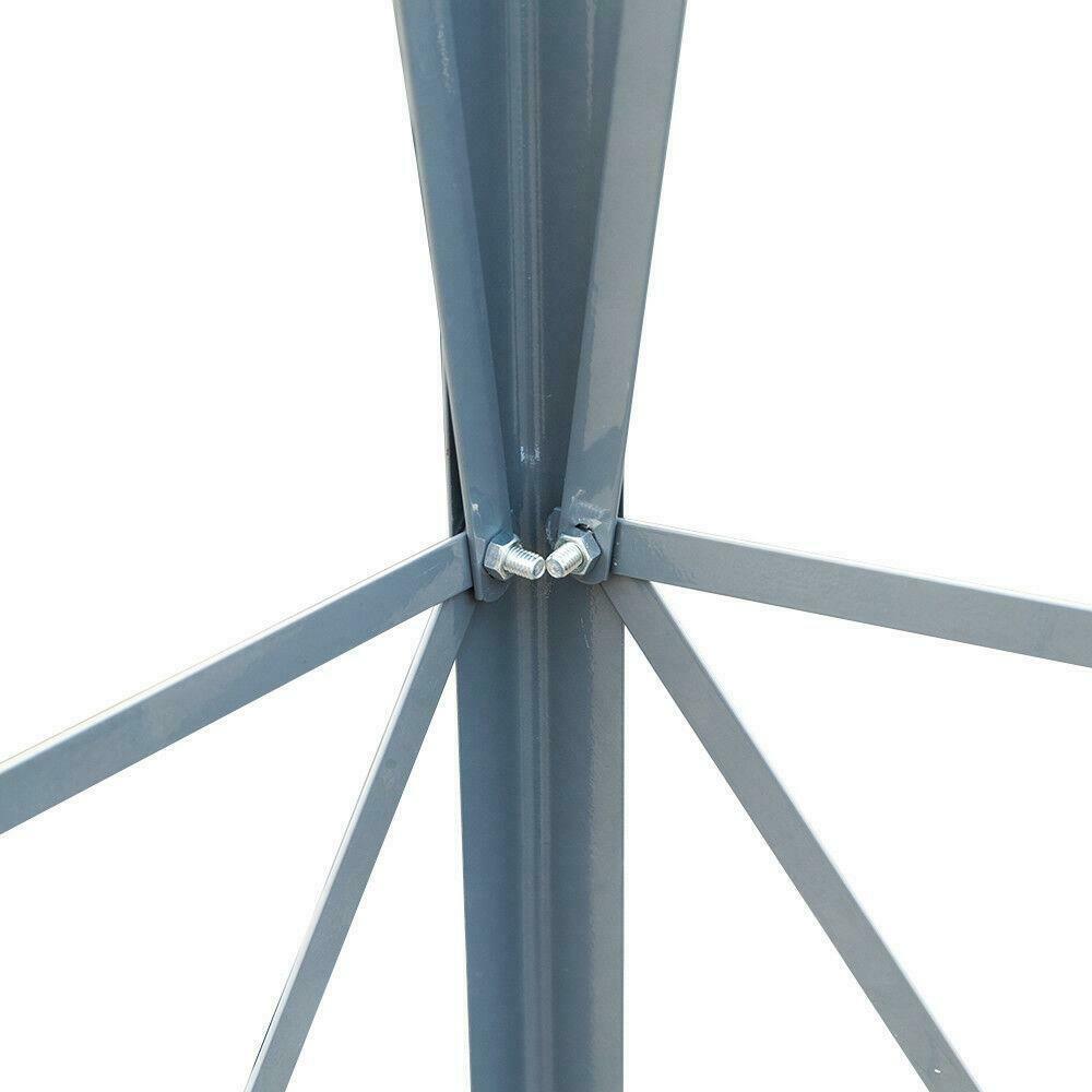 Large 8FT Outdoor Metal Windmill Garden Decor