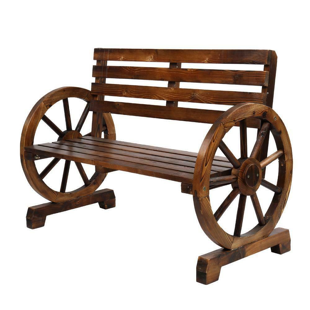 Country Style Two Seater Outdoor Bench
