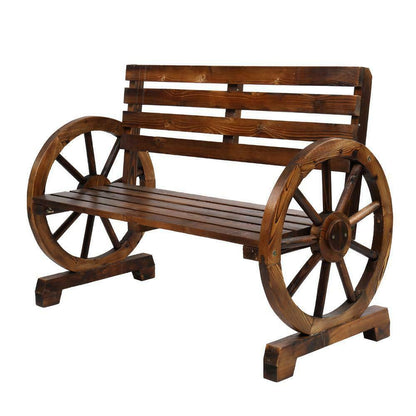 Country Style Two Seater Outdoor Bench
