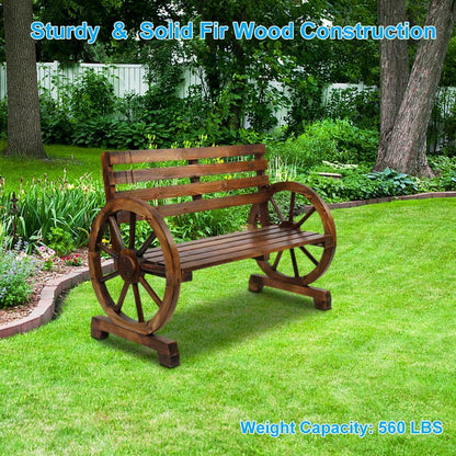 Country Style Two Seater Outdoor Bench