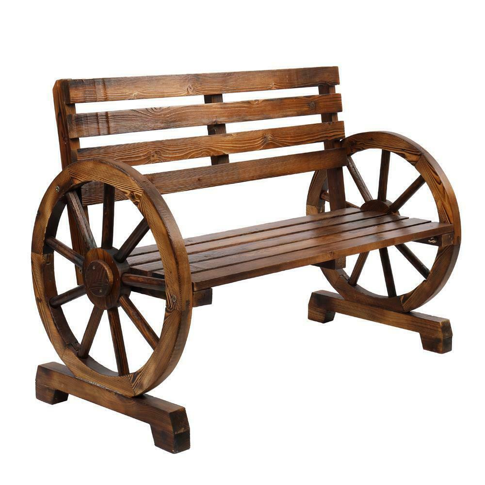 Country Style Two Seater Outdoor Bench