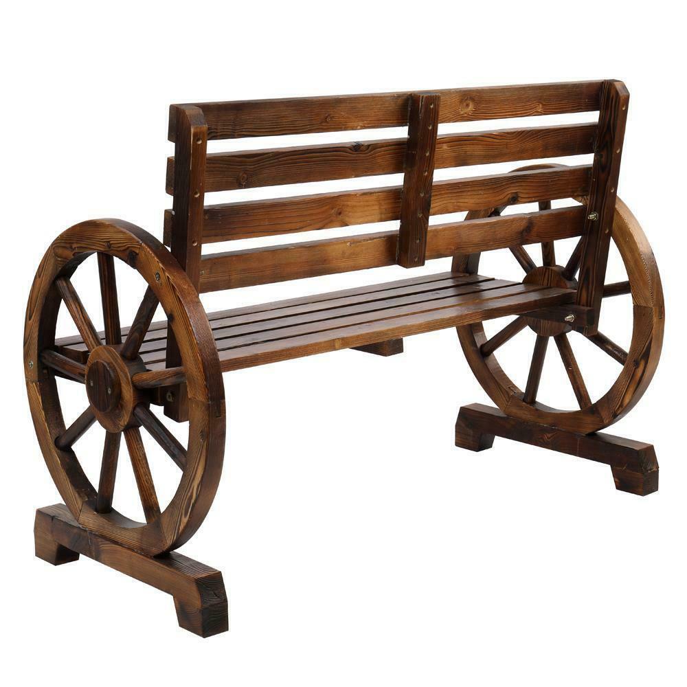 Country Style Two Seater Outdoor Bench