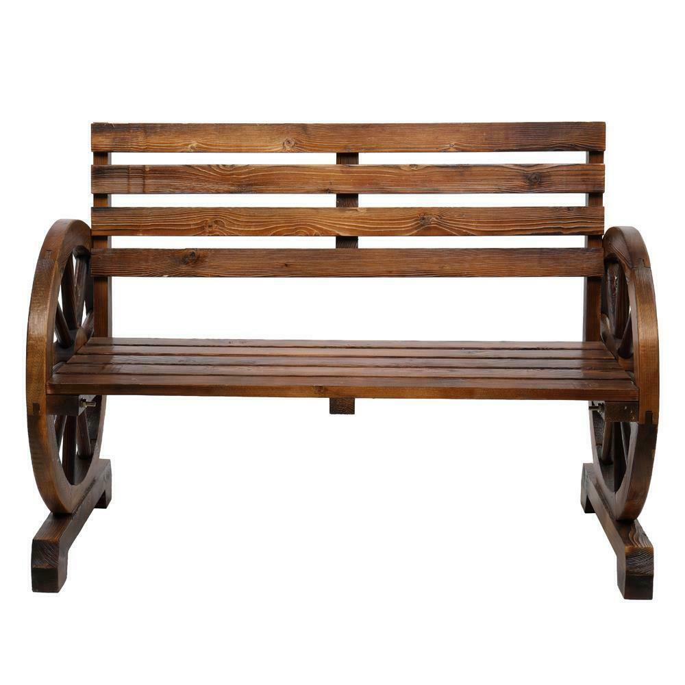 Country Style Two Seater Outdoor Bench