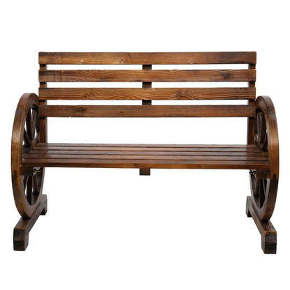 Country Style Two Seater Outdoor Bench