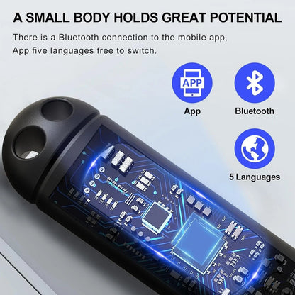 Wireless Jump Rope - Portable Fitness Tracker Rope