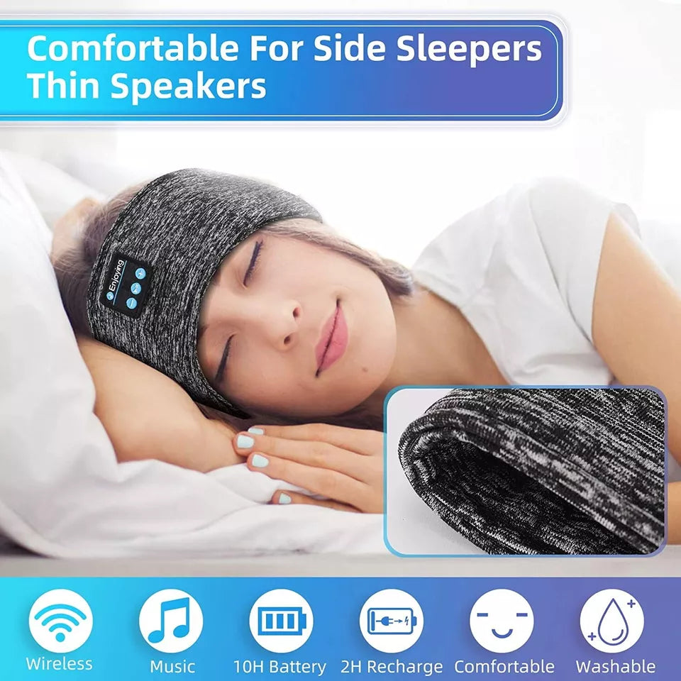 Comfortable Sleep Sports Headband Headphones