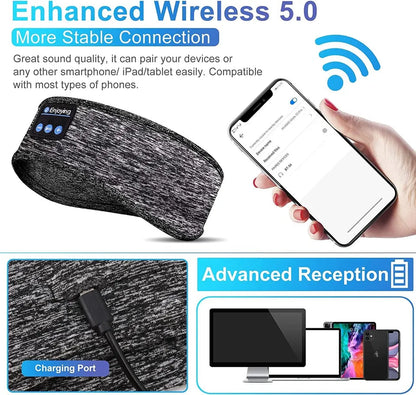 Comfortable Sleep Sports Headband Headphones
