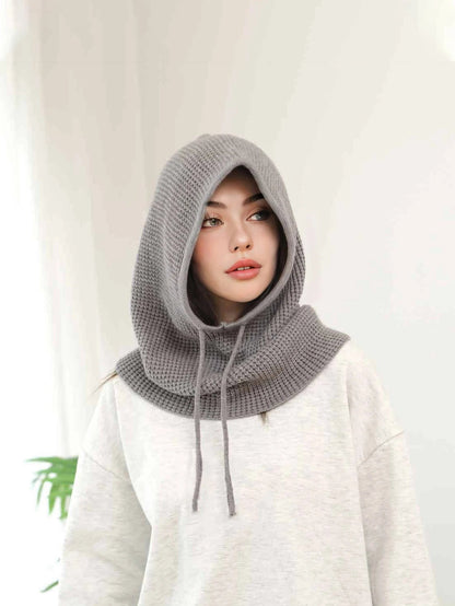 Warm Beanie and Neck Warmer Hood