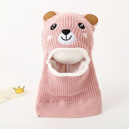 Warm Childrens Snow Beanie Hat