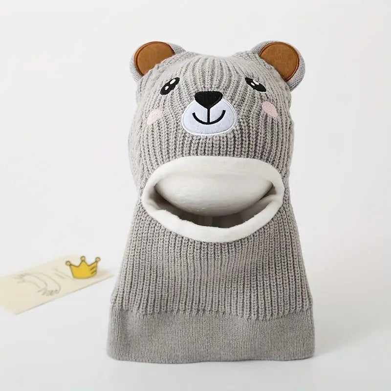 Warm Childrens Snow Beanie Hat