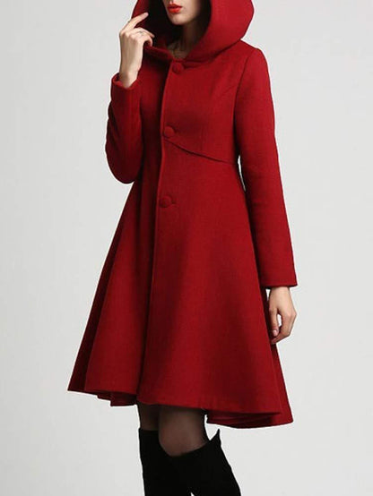 Classic Coat with Easy Closure - Hehif
