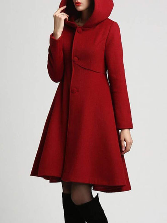 Classic Coat with Easy Closure - Hehif