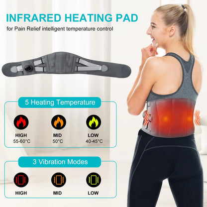 Warm Therapy Back Pain Relief Massager