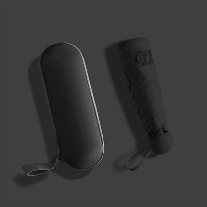 Compact Windproof Folding Umbrella Waterproof Travel Accessory
