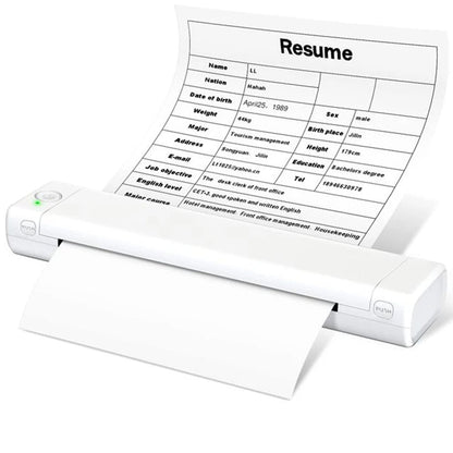 Portable Mobile Thermal Printer for Android and iOS Devices