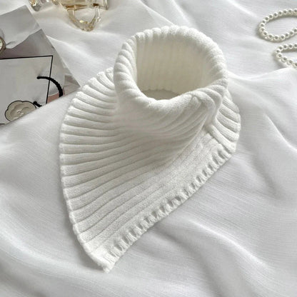 Soft Cable Knit Scarf Neck Warmer