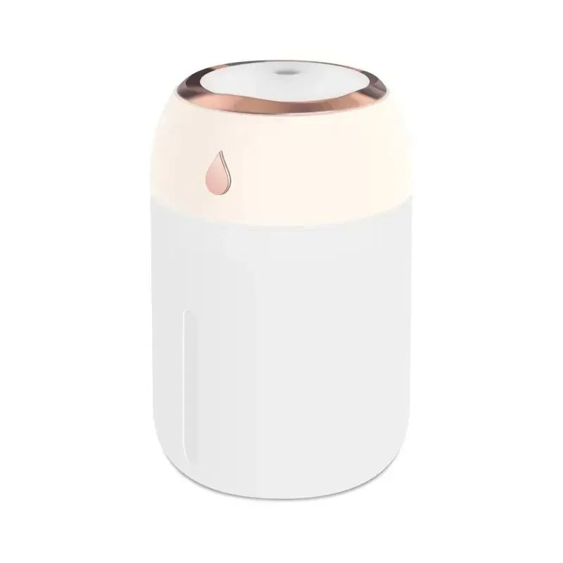 Compact Ultrasonic Mist Aroma Diffuser with LED