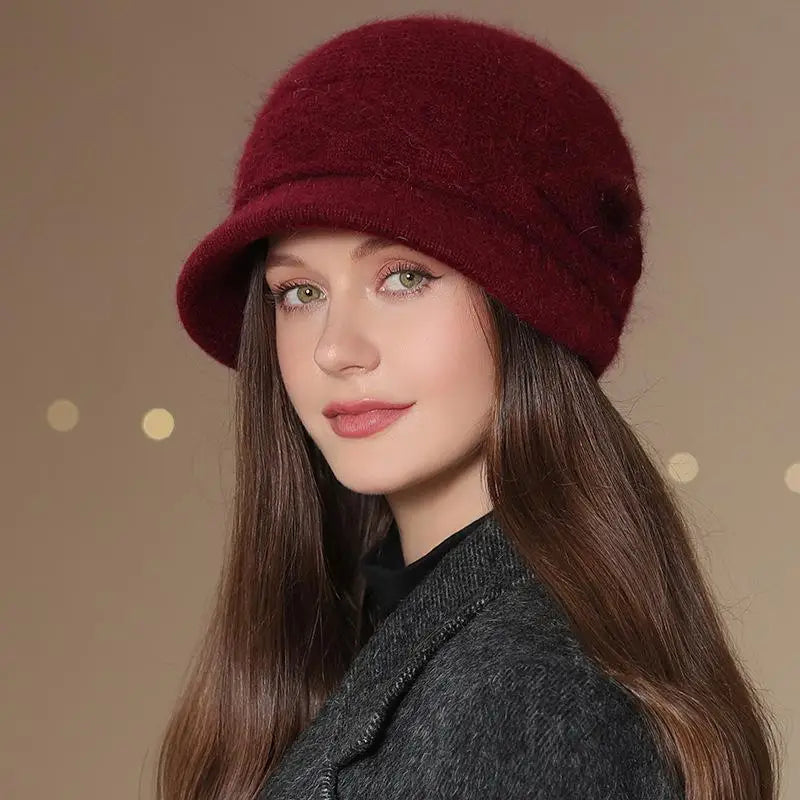 Warm Fuzzy Beanie Winter Hat