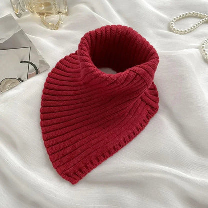 Soft Cable Knit Scarf Neck Warmer