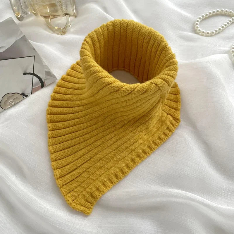 Soft Cable Knit Scarf Neck Warmer