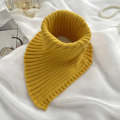 Soft Cable Knit Scarf Neck Warmer