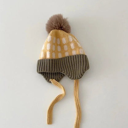 Warm Kids Winter Earflap Beanie Cap